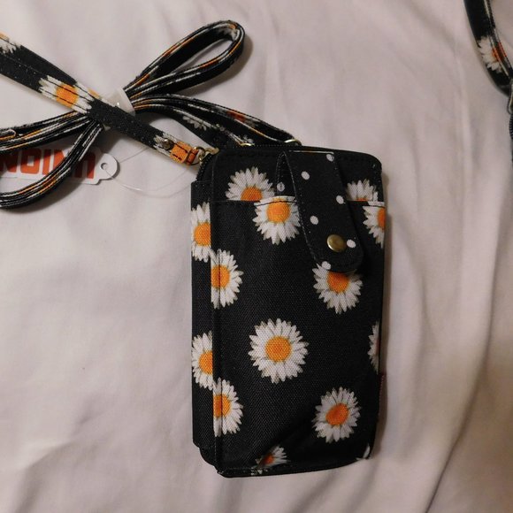 Union Bay Mini Backpack and Phone Case Wallet with Sunflower Designs NWT - Picture 7 of 10